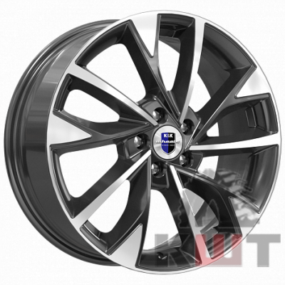 7.0X17   5/108   ЕТ45, d60,1   КиК  Роквуд КС900 Алмаз черный 