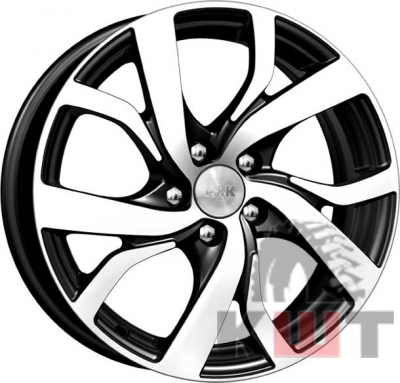 6,5х17   5/114,3   ЕТ45 d60,1   КиК  Каланг КС1086 Алмаз черный 