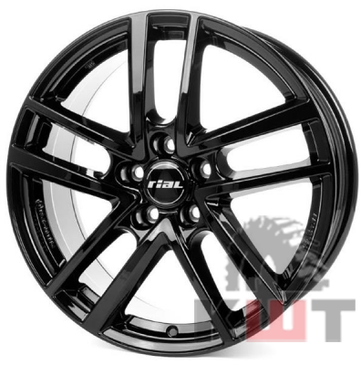 7,0х17   5/100   ЕТ46 d57,1   Rial  Astorga Diamond Black 